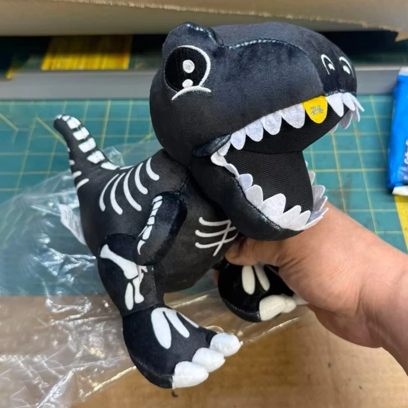Skeleton Dinosaur Plush Blind Box Doll Alloy Car Peripheral DIY Green Dinosaur Pink Dinosaur Minigt Porsche 911 GT3 R #77 Toys