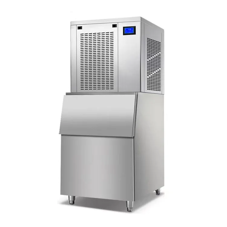 Commercial Snow Ice Maker, Automatic 150kg Shaved‑Ice & Crushed‑Ice All‑in‑One Machine for Hot Pot, Seafood & Sashimi
