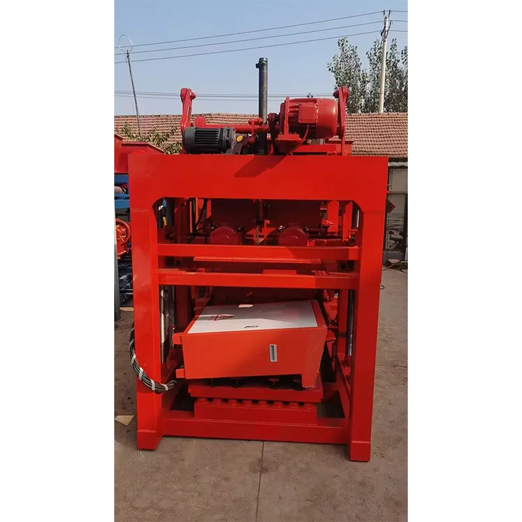 High Efficiency Manual Concrete Block Automatic Brick Making Machine Customizable Programmable Controller Pump Engine - Factory