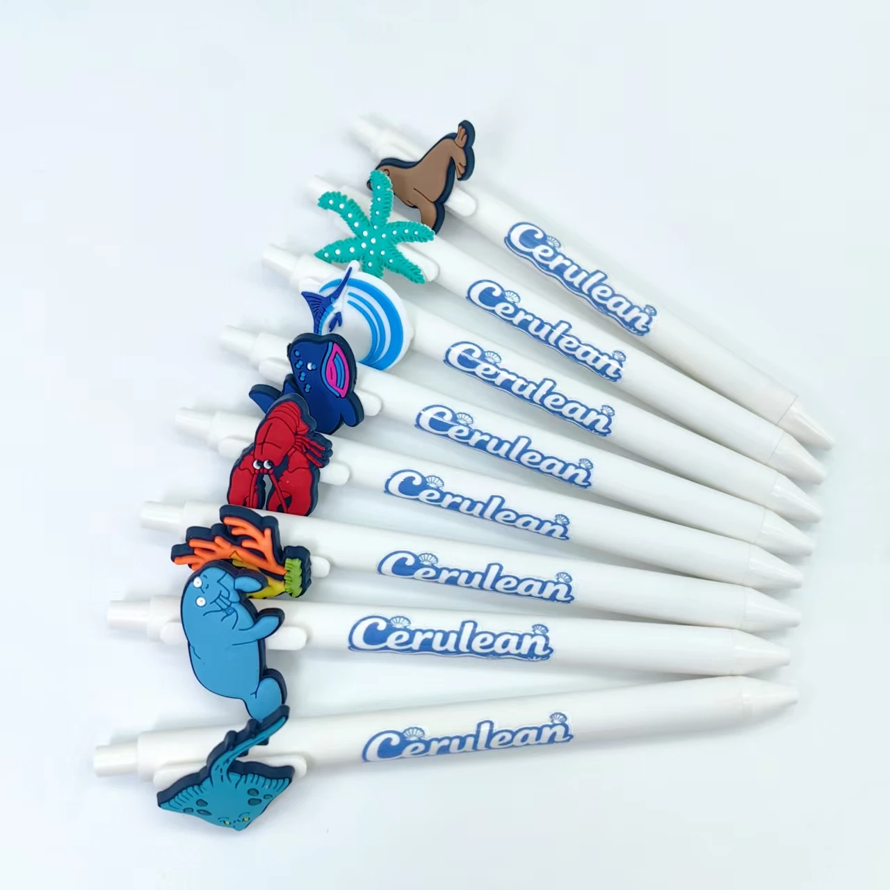 

Creative Deep Sea Series Student Signature Business Office round Tip Pens 8pcs/12pcs Romantic And Unique Ballpoint Pens