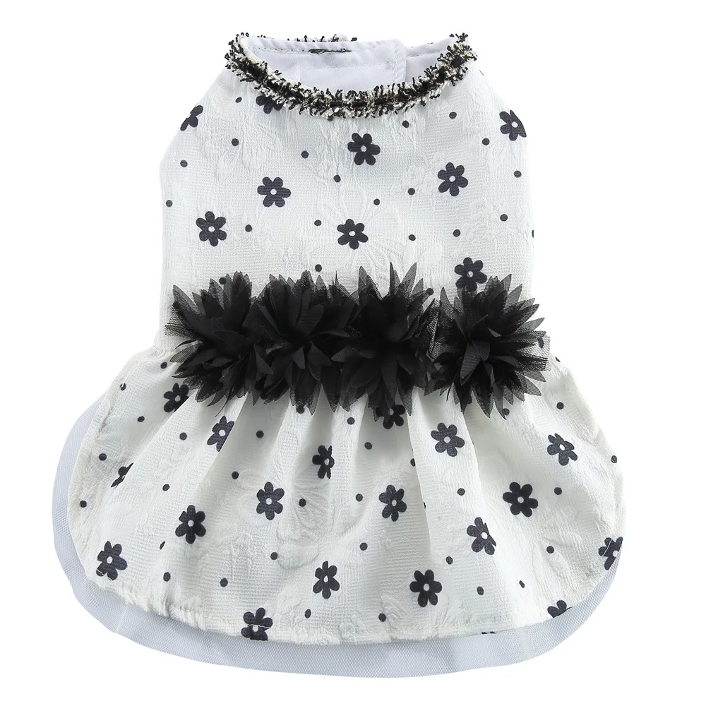 Ropa con nudo para perro, vestido de noche para mascota, estilo princesa, disfraz de Cosplay para perro y gato