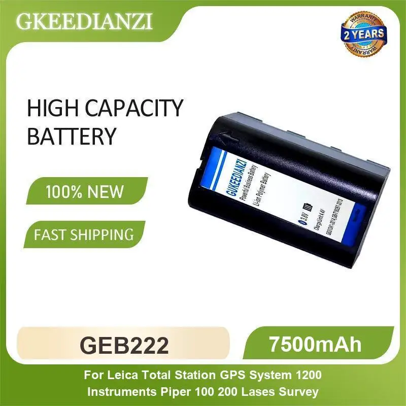 Battery For Leica TPS TC GS SR Total Station GPS System 1200 Instruments Piper 100 200 Lases Survey
