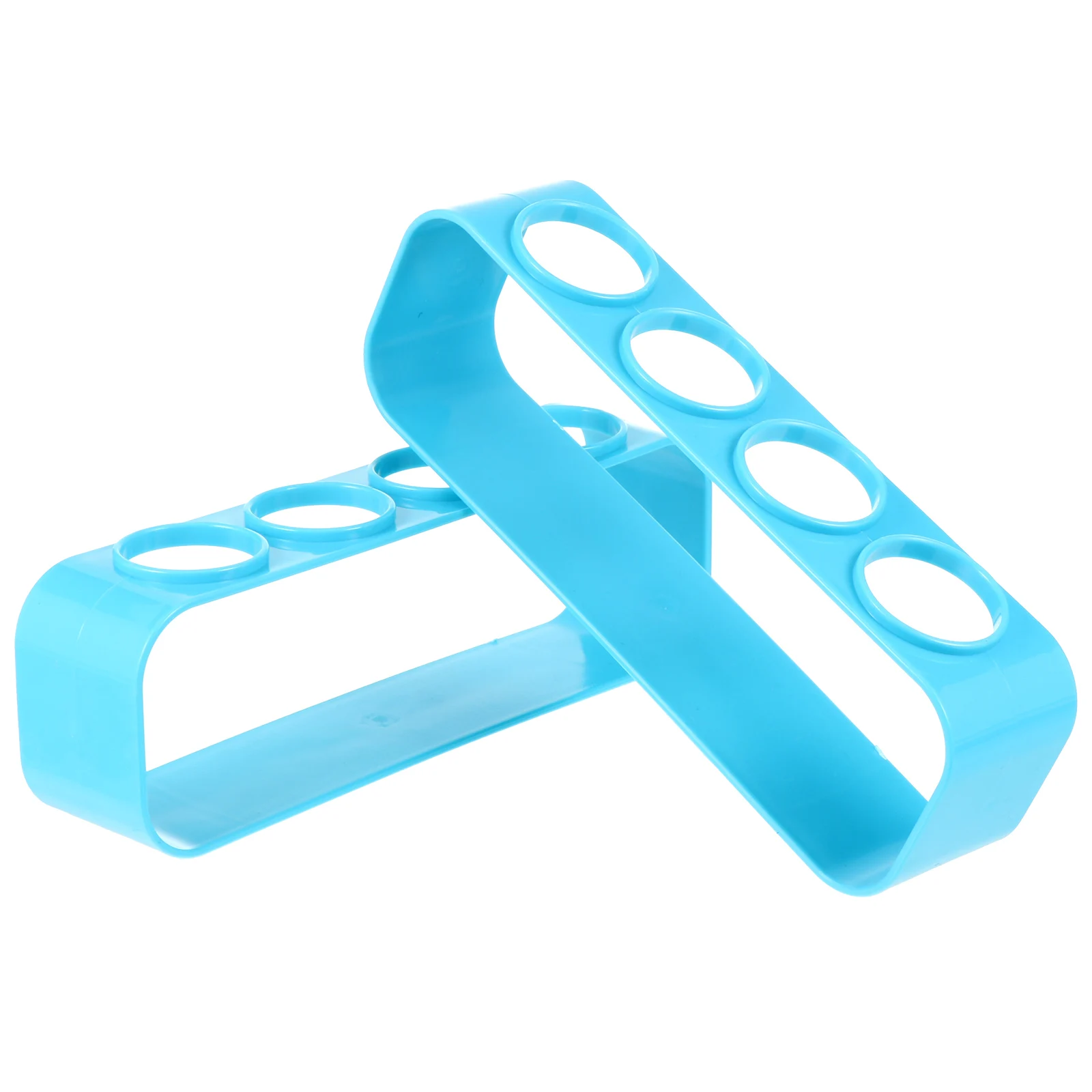 

2 PCS Test Tubes Rack Drying Holder Stand Lab Tubular Racks for Display Stands Child