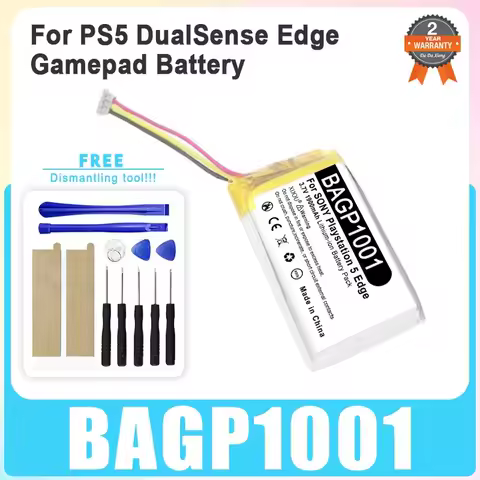 Brand-New Replacement Controller Battery for Sony PS5 DualSense Edge 1900mAh Bateria