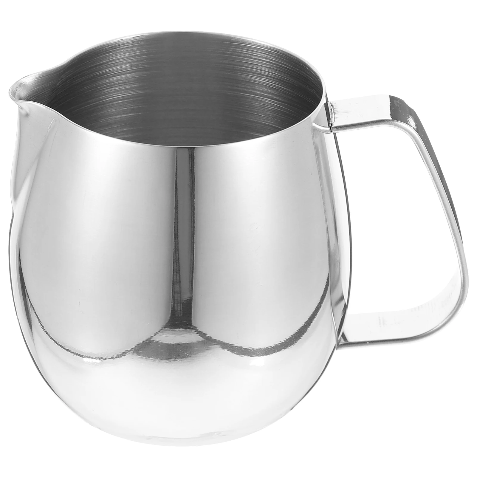

Stainless Steel Milk Frothing Pitcher Latte Espresso Frother Cup Spout Design Perfect Capacity For Coffee Art Milk