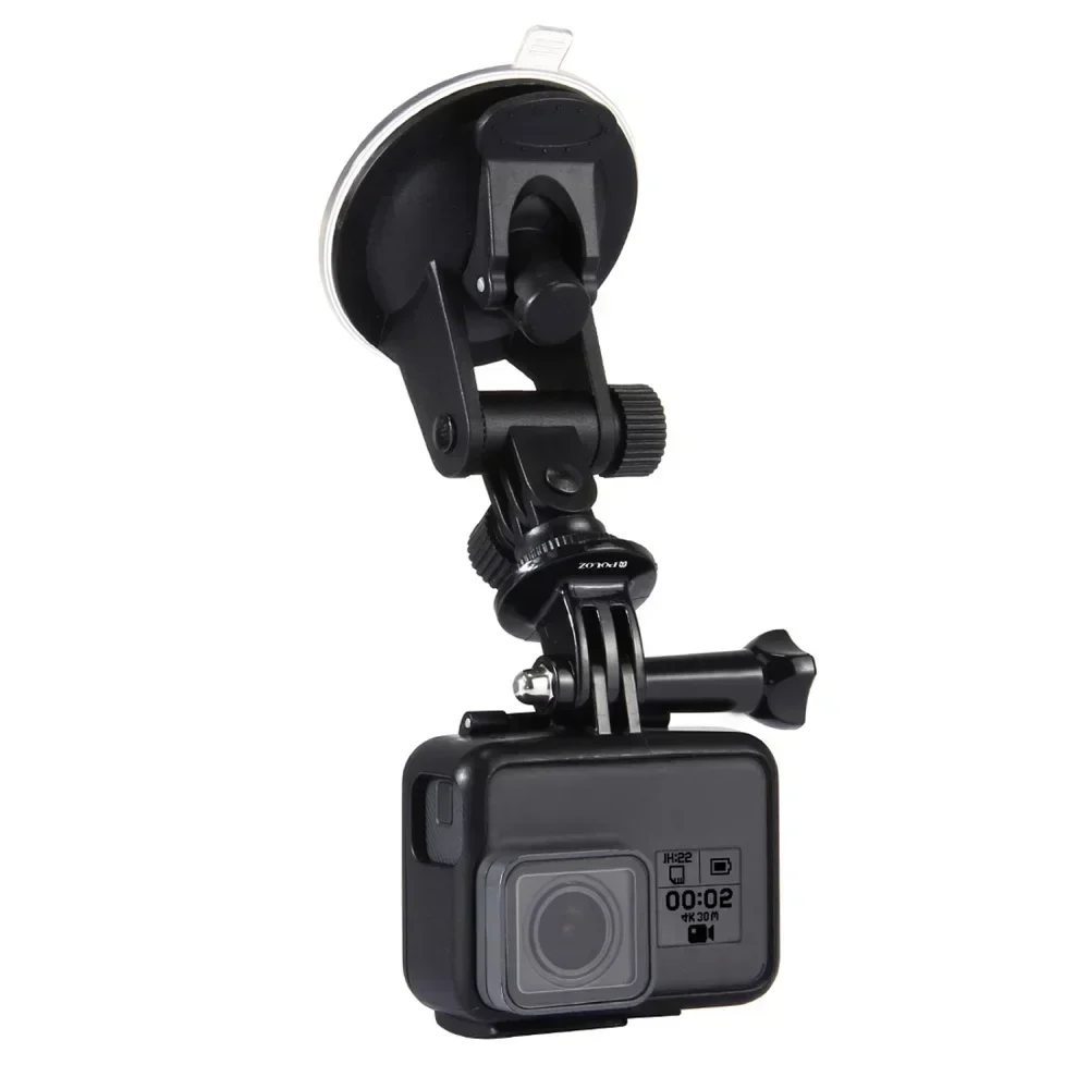 Suction Cup Mount Car Action Camera Bracket Adjustable Vehicle Window Windshield Mount Holder For GoPro Hero For DJI