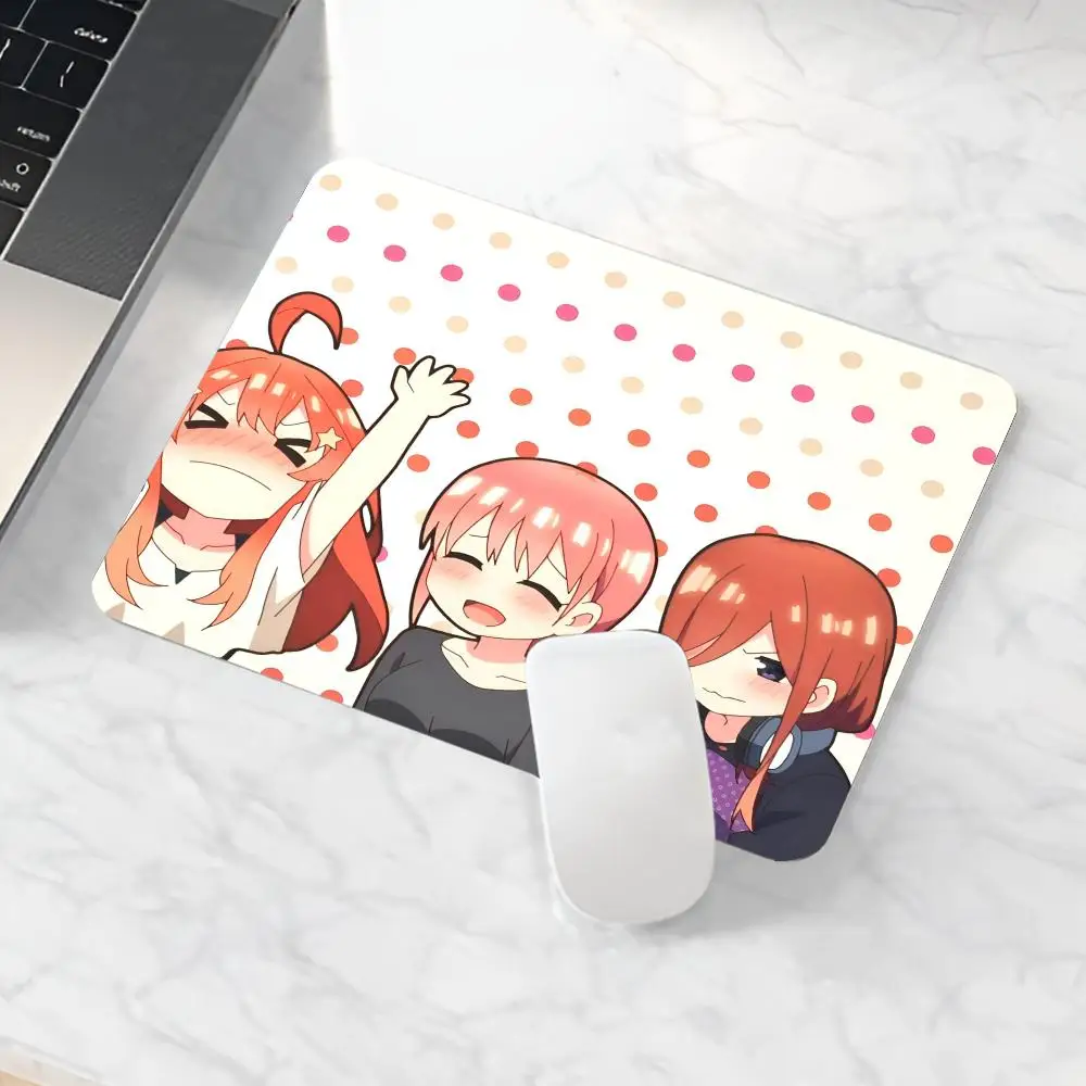 The Quintessential Quintuplets Mouse Pad Game Laptops Small Wrist Protector Supplies Desk Accessories Luxury Notebook Accessorie