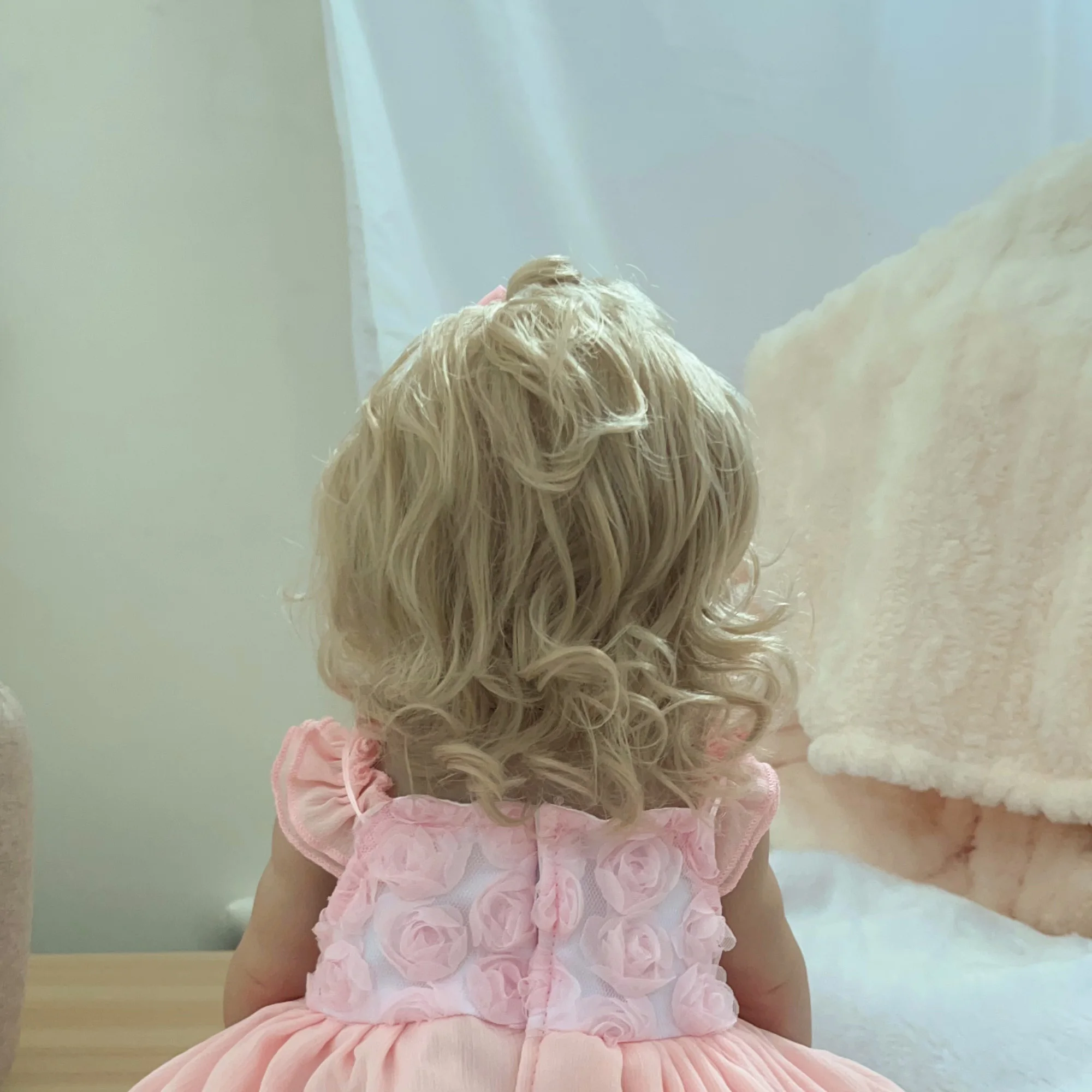 50cm Lifelike Reborn Baby Doll Handmade 3D Painted Skin Blue Eyes Full Body Soft Silicone Vinyl Girl Body Bebe Christmas Gift