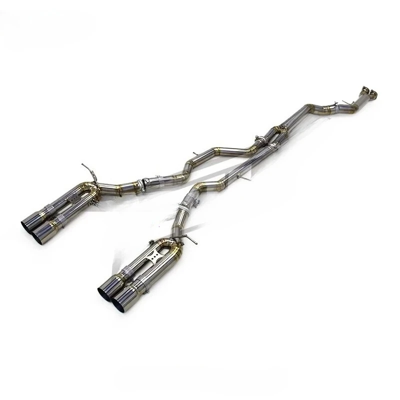 Factory Catback Exhaust Titanium Pipes for M3/M4 F80/F82/F8X 3.0T 2015-2019 Car Exhaust System Pipe Muffler