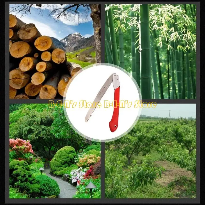 

Y1AD Удобная складная ручная пила для лесозаготовок, ручная пила для дома и активного отдыха, отлично подходит для садоводства и