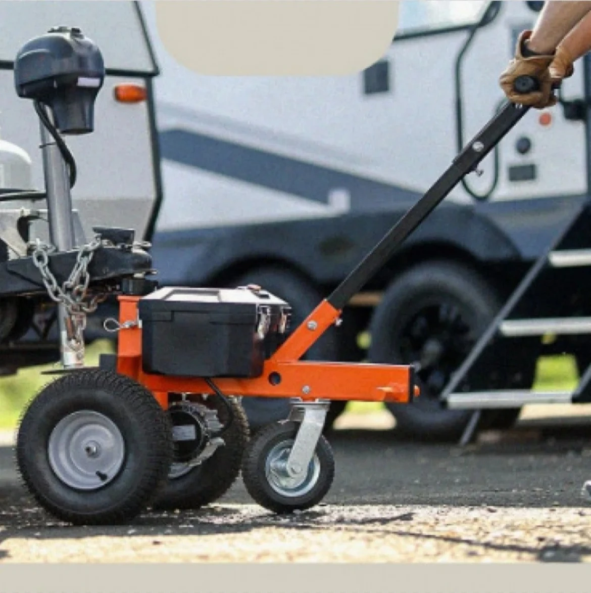 new RV Electric Trailer Dolly 12V20AH 800W 6-Wheel Power Mover | Heavy Duty Trailer Mover For RV Boat Caravan 7500lbs