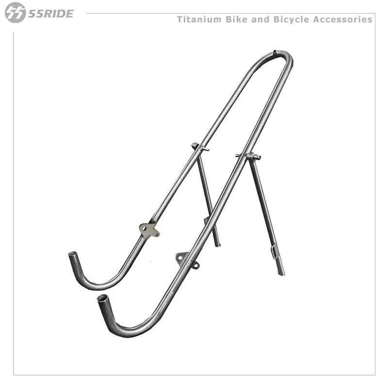 

Titanium Alloy Front Bicycle Rack, Gravel Bike Front Carrier, Cargo Racks, Vehicle Rear Parcel Holder, Cycling Accessory