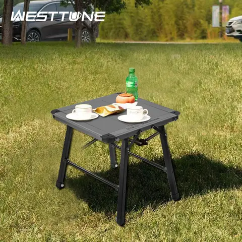 WESTTUNE 캠핑 IGT 테이블 다기능 야외 분리형 테이블 알루미늄 합금 높이 조절 가능 IGT 1.5 유닛 피크닉 책상