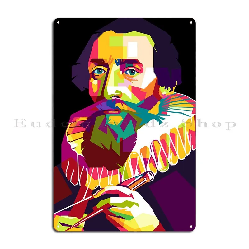 Johannes Kepler Metal Sign Kitchen Create Club Bar Create Classic Tin Sign Poster