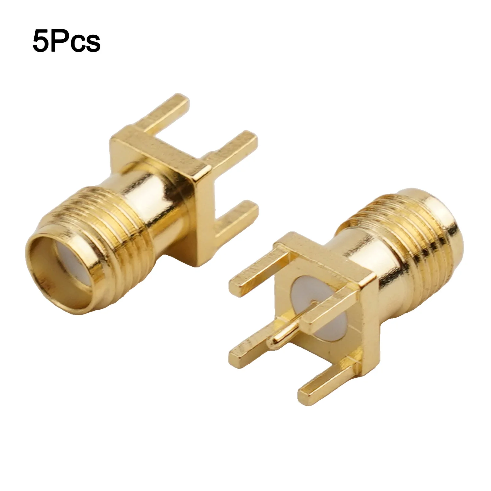 5 สําหรับ SMA หญิง RF COAX ซ็อกเก็ตตัวเชื่อมต่อ PCB Mount 4mm Through Hole SOLDER Port สําหรับเสาอากาศภายนอกและ MINI WAVE อุปกรณ์