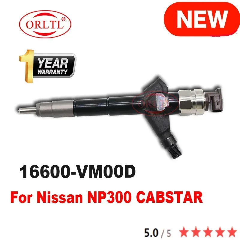 Inyector de Combustible Common Rail Diésel 16600-VM00D, Boquilla Nueva 16600VM00D para Nissan NP300 CABSTAR 095000-6240