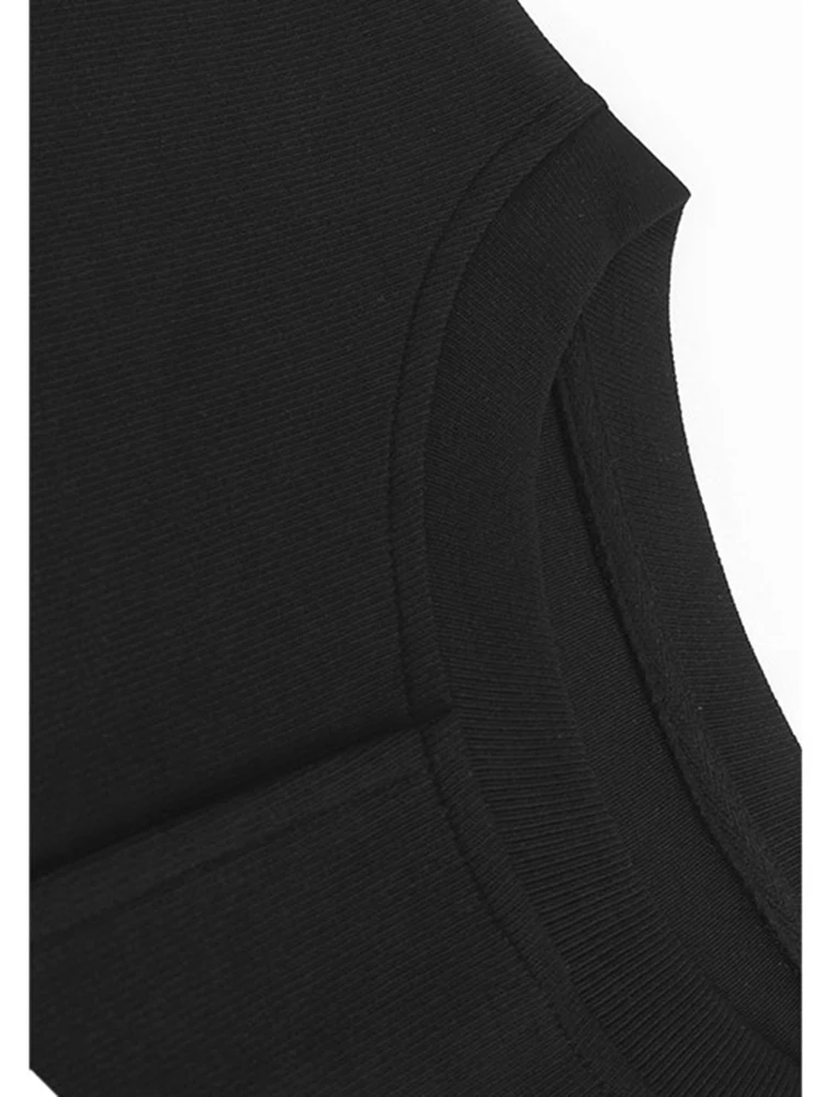 [EAM] Gray Brief Irregular Hem Big Size Sweatshirt New Round Neck Long Sleeve Women Fashion Tide Spring Autumn 2026 1DJ9393