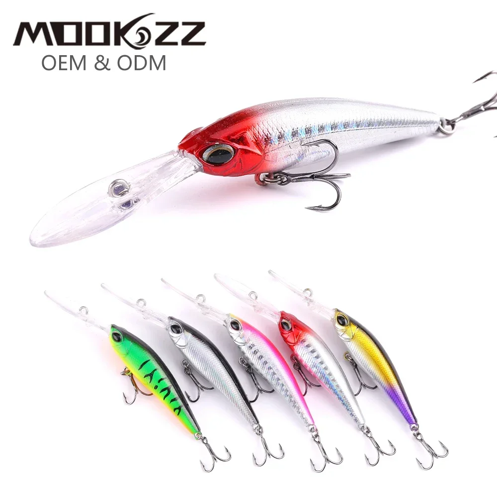 MOOKZZ Floating Minnow 90MM 6G  carp fishing  popper  fishing bait   swimbait fishing accessories  все для рыбалки