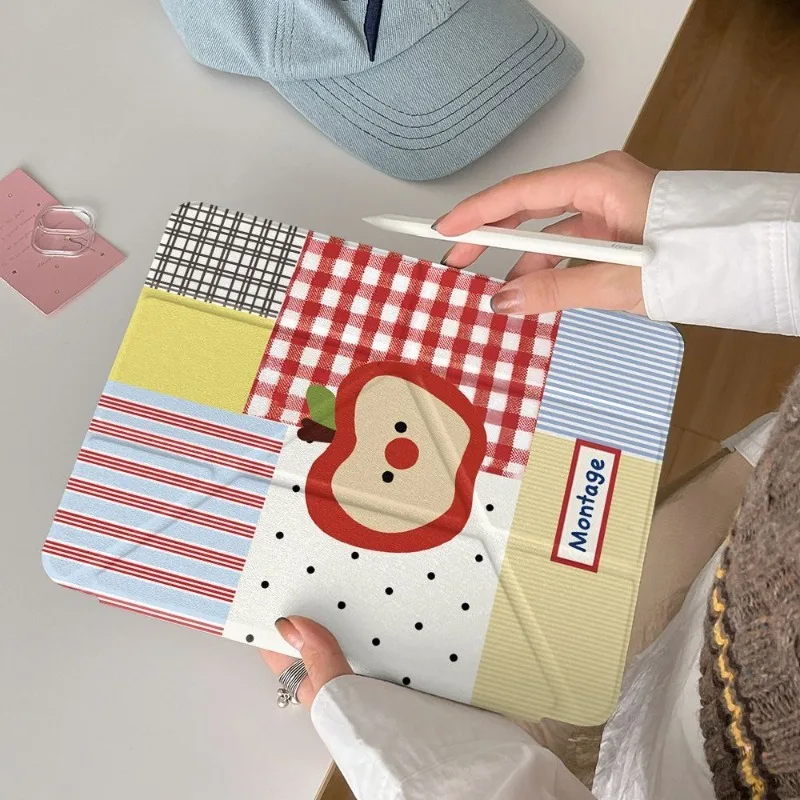 Protective Case for IPad 10.2 Case 7/8/9th Generation IPad 10th Generation Case 2022 Pro 11 2nd 3rd 4th Lovely Color Matching