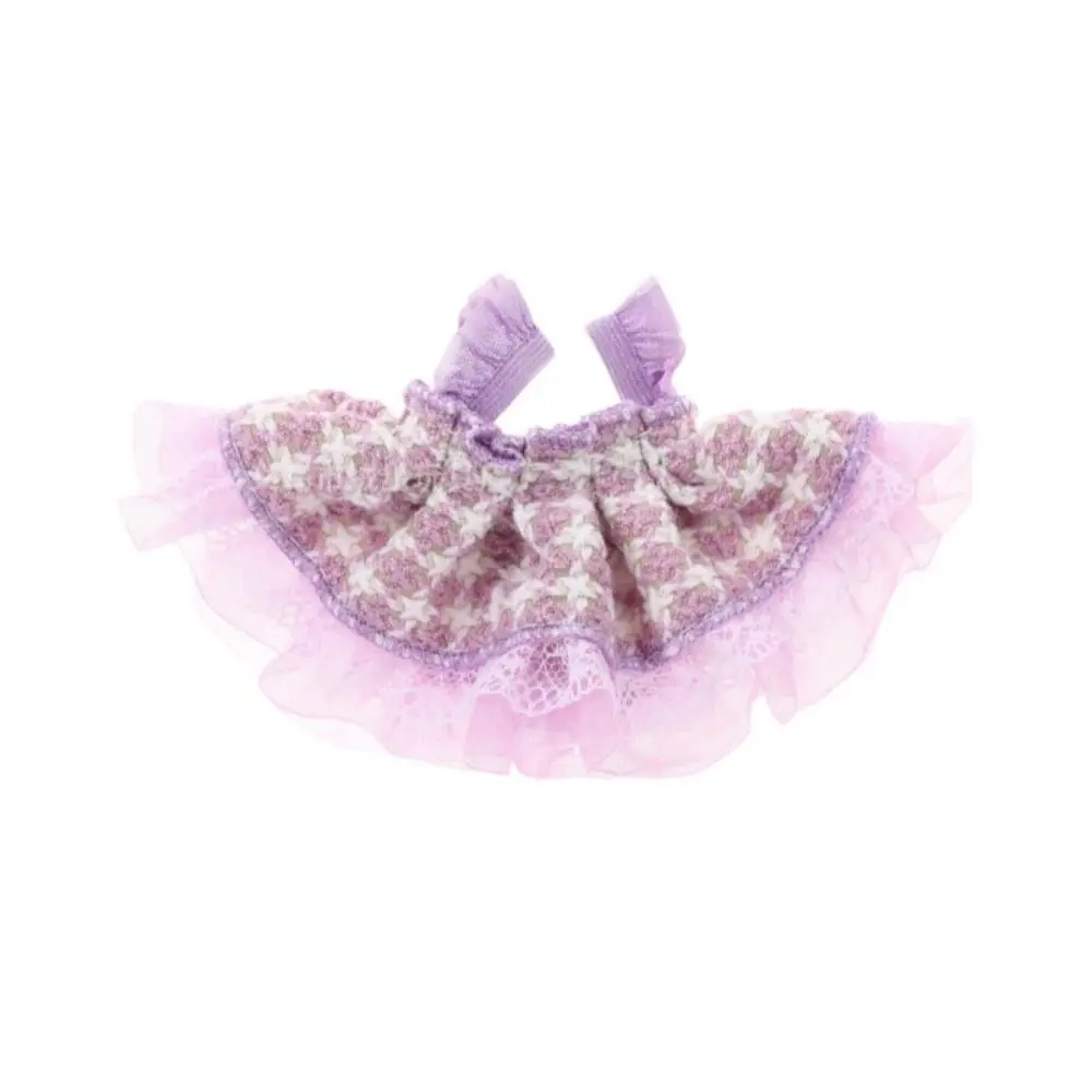 

New DIY Dress Up Lace Skirt Cute Adorable Accessories High Quality Children Gift for 10cm-15cm Cotton