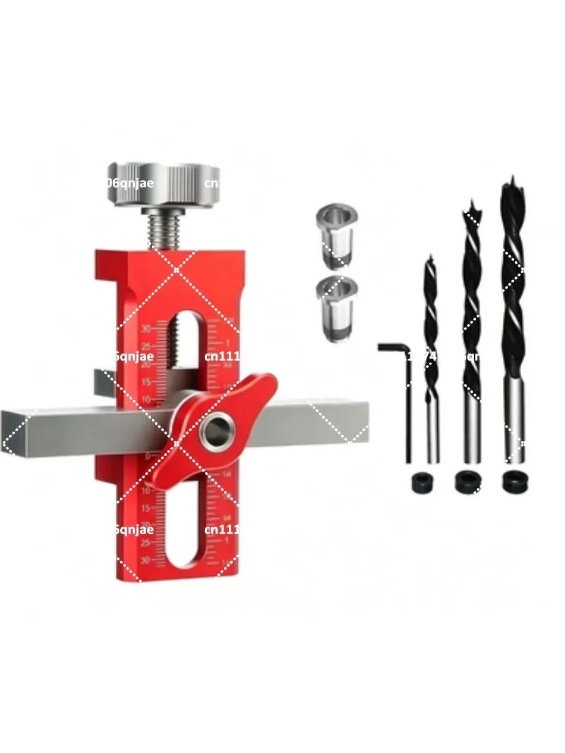 Aluminum Alloy Door Installation Positioner, Cabinet Door Lifter Leveler, Rebounder Punching Tool for Woodworking