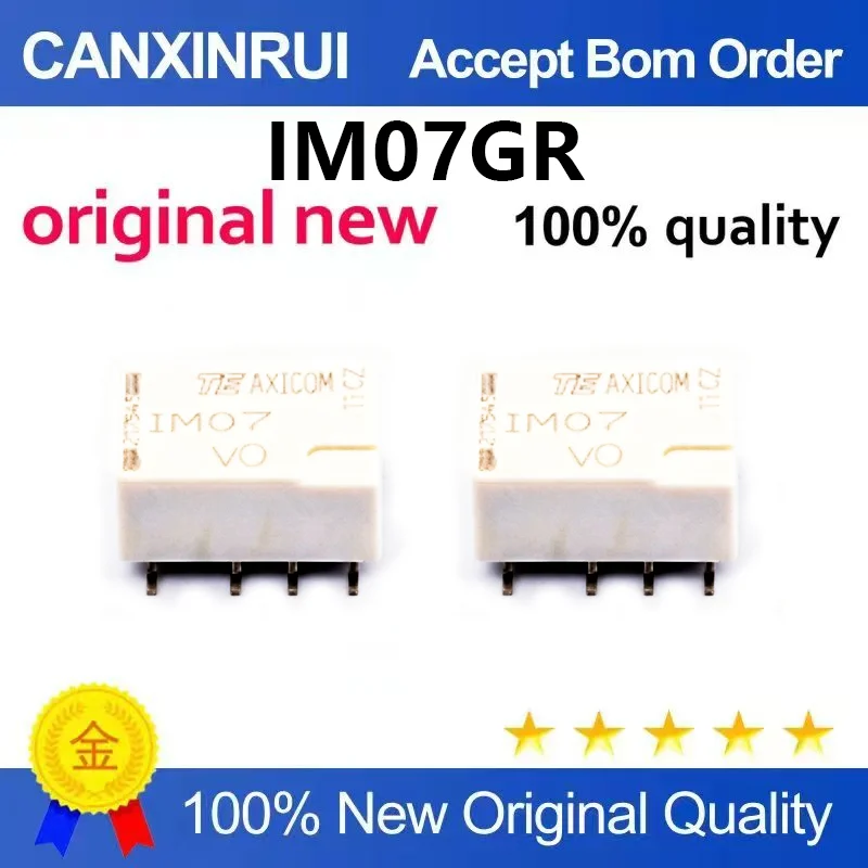 (5pcs-100pcs)Brand new original relay IM07GR 24VDC 2 open 2 close patch 8-pin