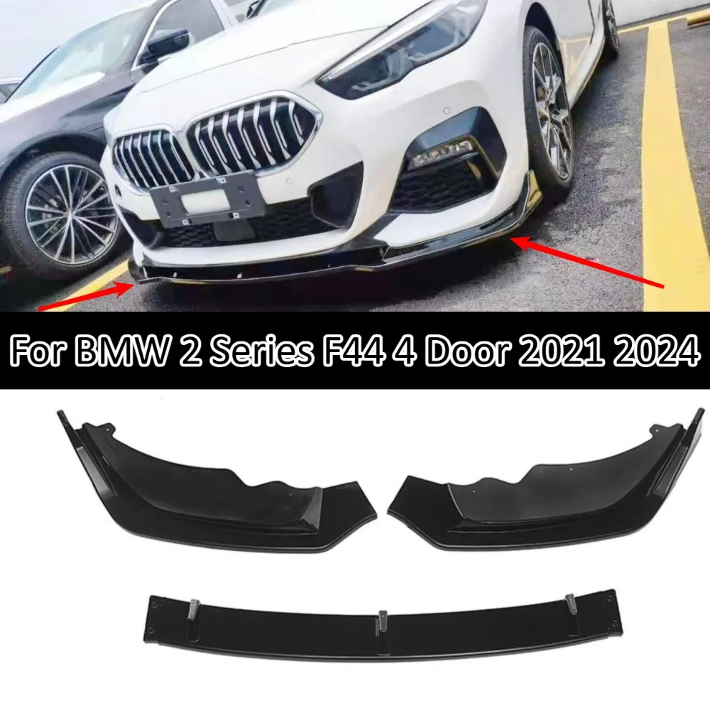 

MP Style ABS Front Lip Spoiler Splitter For BMW 2 Series F44 4 Door 2021 2024 Aerodynamic Upgrade High Quality Durable Parts Fit