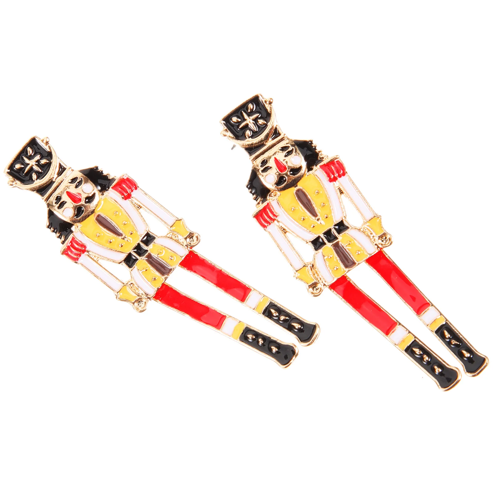 1 زوج كسارة البندق الأذن ترصيع الأقراط الصغيرة لطيف للنساء في سن المراهقة الفتيات خفيفة الوزن الأزياء والمجوهرات اكسسوارات الأذن ترصيع