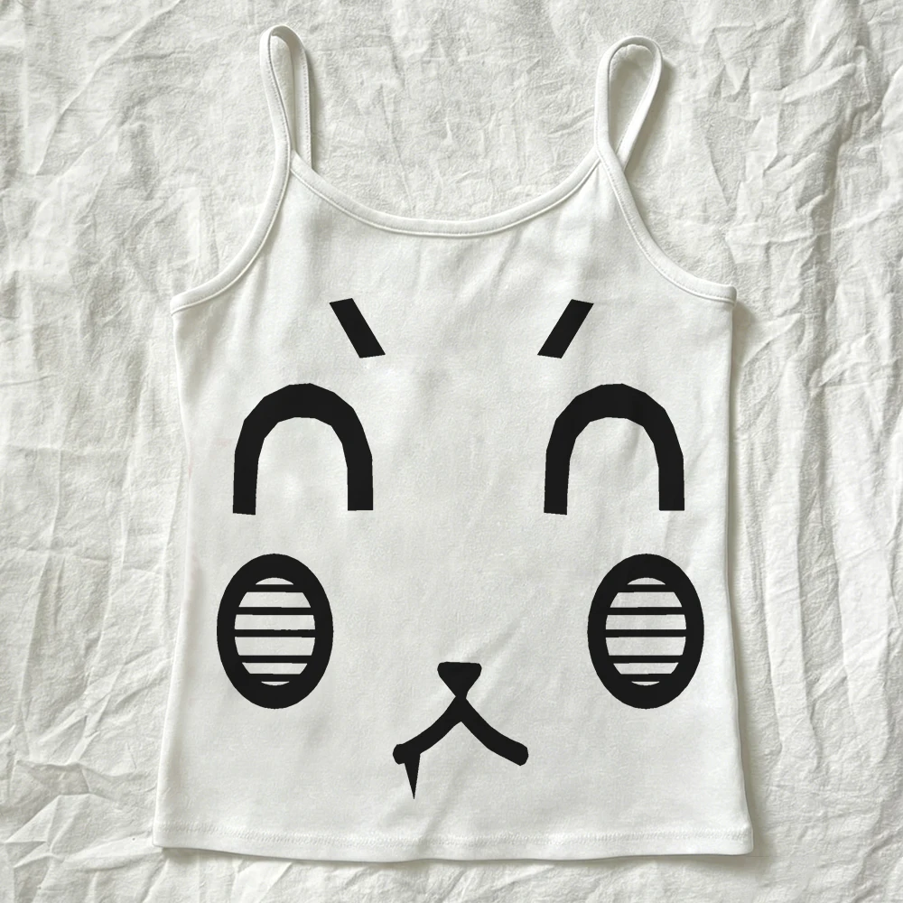 2000s Cute Tops With Suspenders Female Clothing Woman Crop Tops Y2k Top Trashy Y2k Aesthetic Women's Blouses Clothes For Women