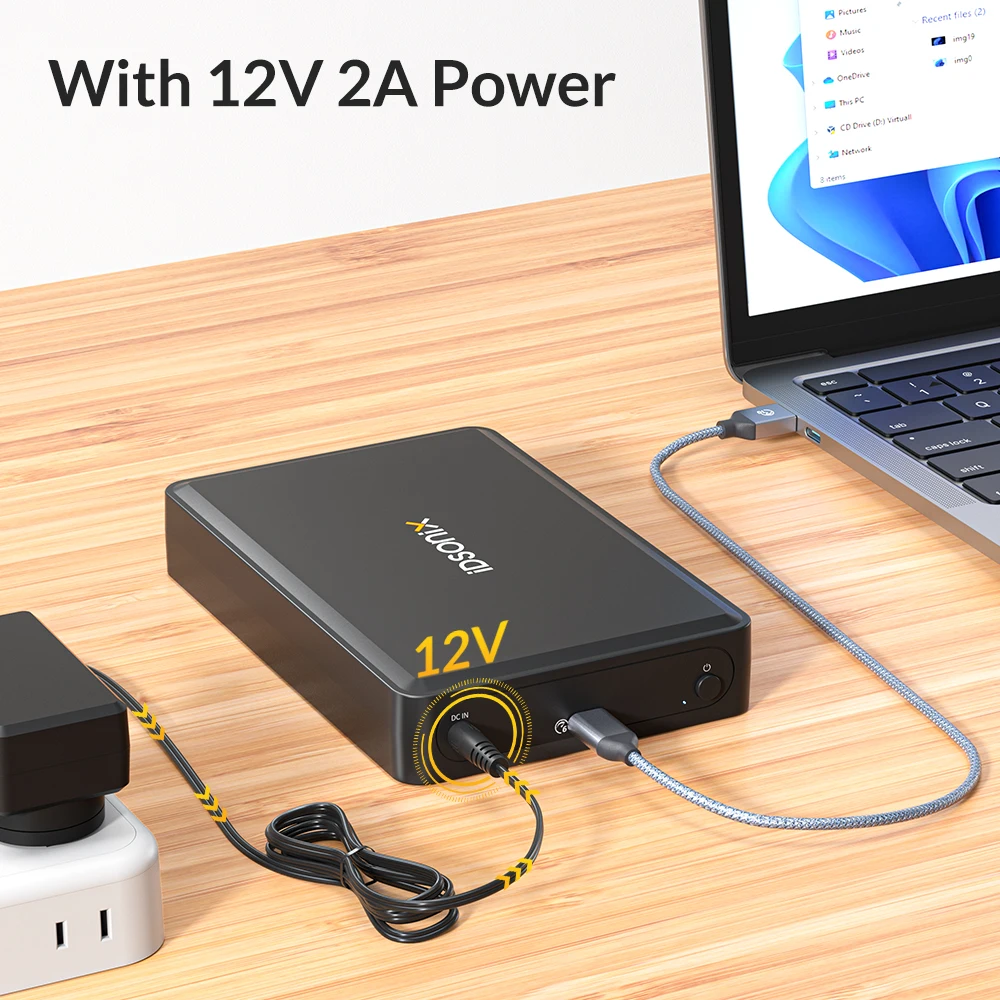 Адаптер внешнего жесткого диска iDsonix, 3,5 дюйма, USB 2,5, Type C