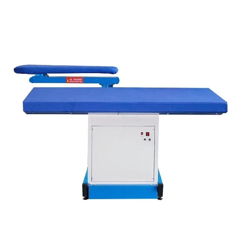 Single and double rocker arms strong suction ironing table jog dehumidification self-priming air ironing machine dry cleaner