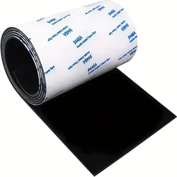 Non Slip Self Adhesive Silicone Cuttable Furniture Pads 4x40 inch - Anti-Sliding Anti-Scratch Rubber Floor Protectors