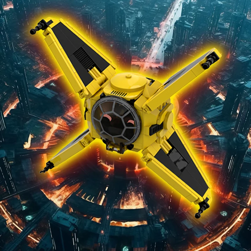 

Модель Starfighter - популярные строительные блоки Movie MOC для сборки, идеальный выбор подарка на Хэллоуин и Рождество.