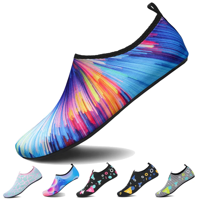 Water Sports Shoes Barefoot Quick-Dry Pool Swim River Yoga Aqua Yoga Socks Barefoot Slip-on for Women