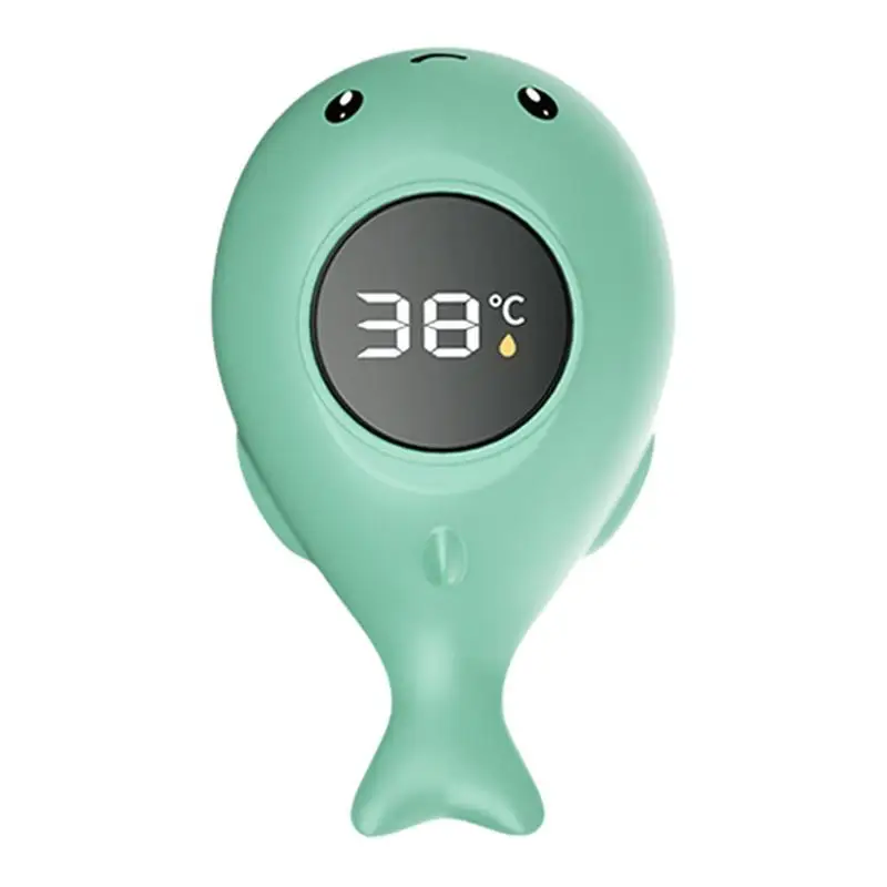 Digital Baby Thermo Meter Digital LED Water Thermometers Floating Toy Bathtub Thermometers Safety Temperature Water Thermometers