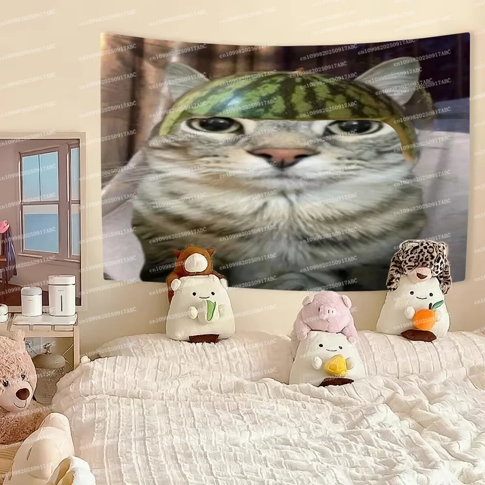 engracado-gato-meme-tapecaria-kawaii-animal-decoracao-de-casa-parede-pendurado-cobrindo-pano-casa-tapecaria-quarto-dormitorio-fundo-festival-presente