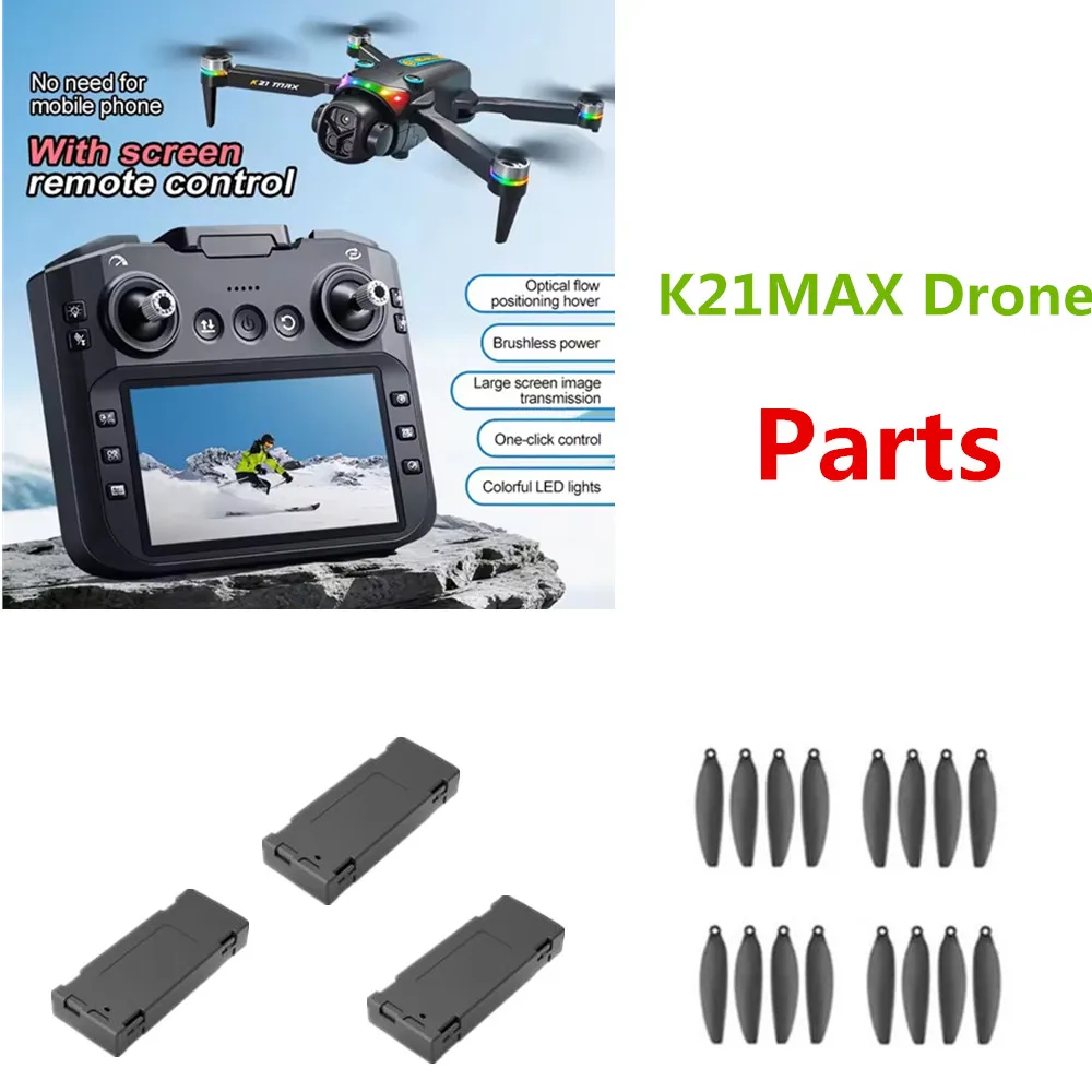 بطارية طائرة بدون طيار K21MAX 3.7 فولت 1000 مللي أمبير/شفرة المروحة/لـ: K21MAX أجزاء الطائرة بدون طيار K21MAX ملحقات الطائرة بدون طيار