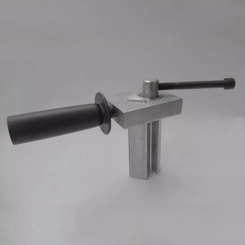 100mm height stainless steel metal letters and aluminum trim bends - Mini corner folding machine -