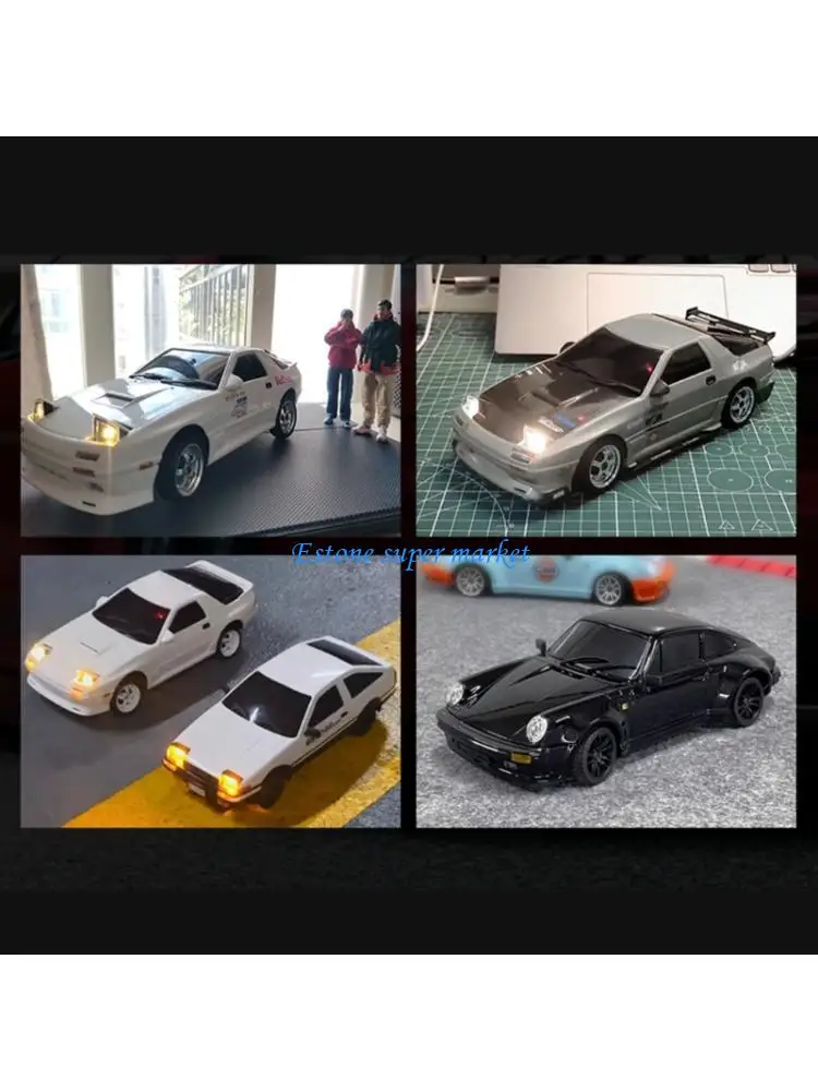 

090B Alloy Shell Remote Control Car 1/18 Scale Gyro Stabilized System Fast Charging