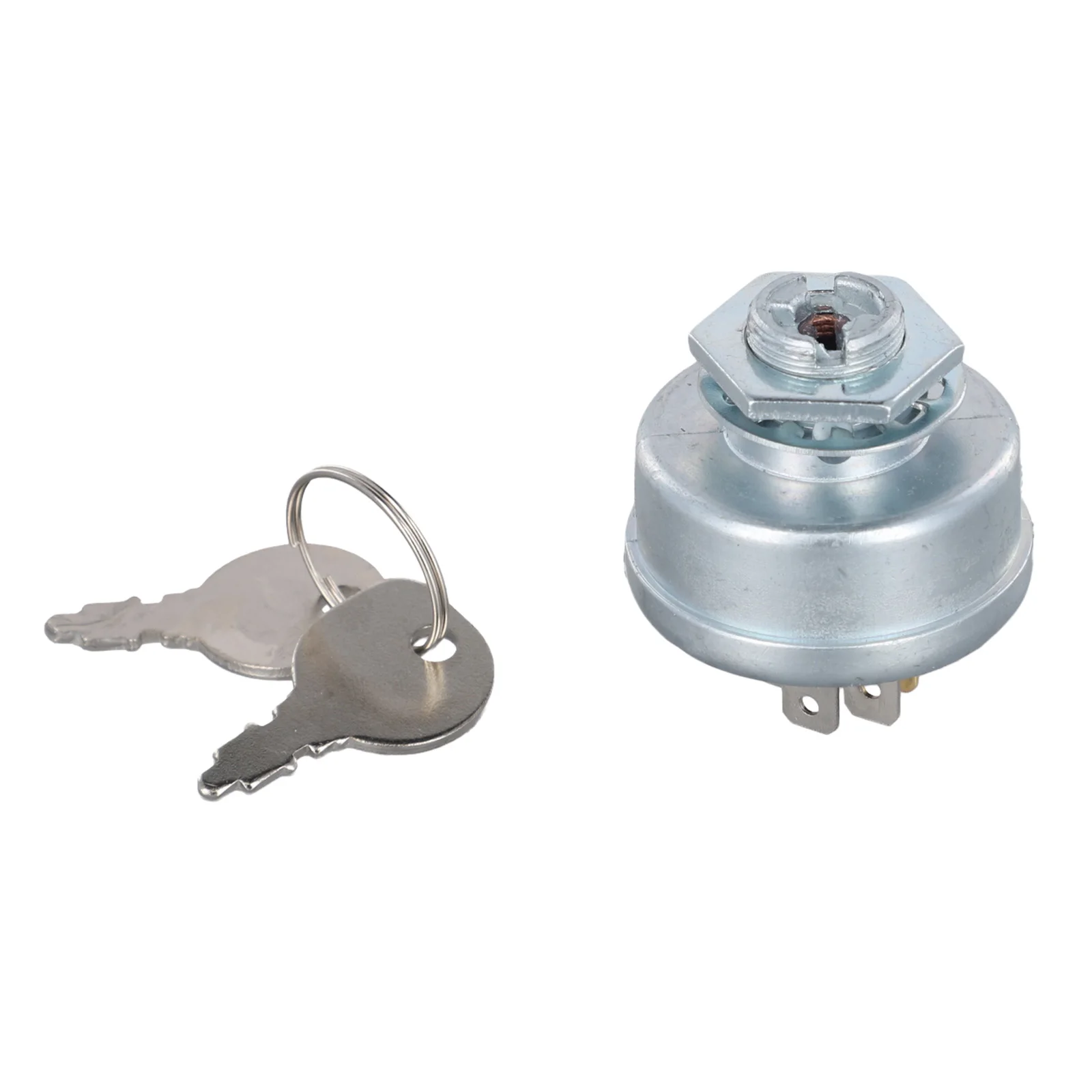 

Switch Kit for Ignition Starter Compatible with For 7250267A Ride On Tractor Mower Includes Keys and 5 Spade Terminals