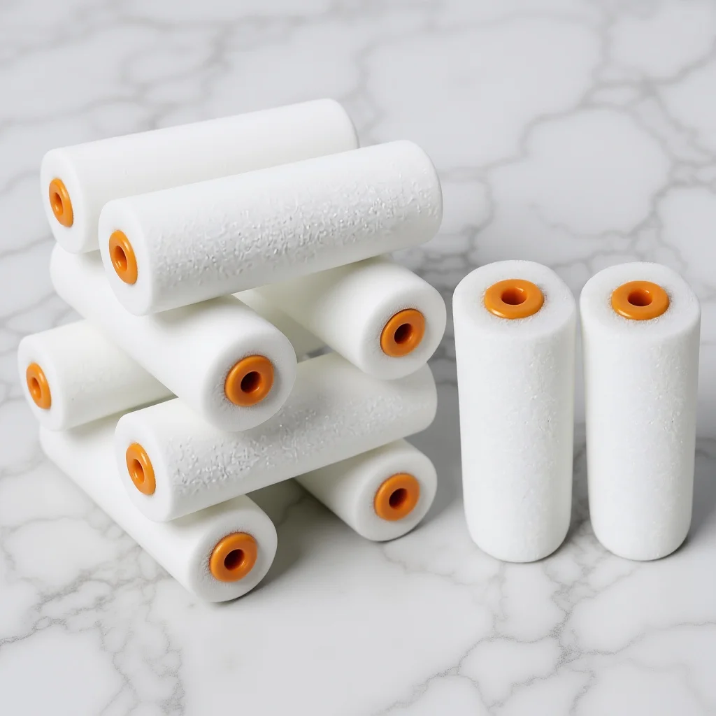 

10 pcs Sponge Roller for Wall Paint Roller For Painting Painting Soft Foam Replacement Sleeves Efficient Practical