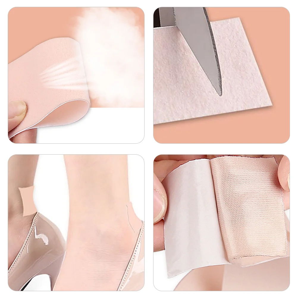 Anti-wear Velvet Blister Tape for Heels Shoes Protector Prevention Sticker Feet Bandages Skin Accessories Toe Foot Pad