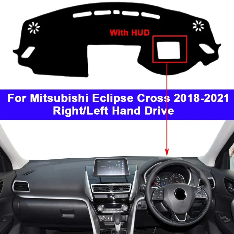 

Внутренняя защита приборной панели автомобиля для Mitsubishi Eclipse Cross 2018 2019 2020 2021, коврик для приборной панели, накидка, козырек от солнца, подушка