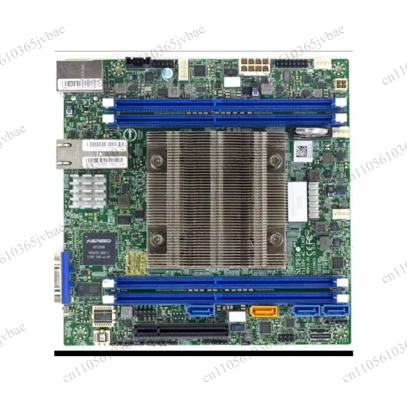 Integrated Quad-Core Processor Storage Server Main Board Dual 10 Gigabit Ethernet Device