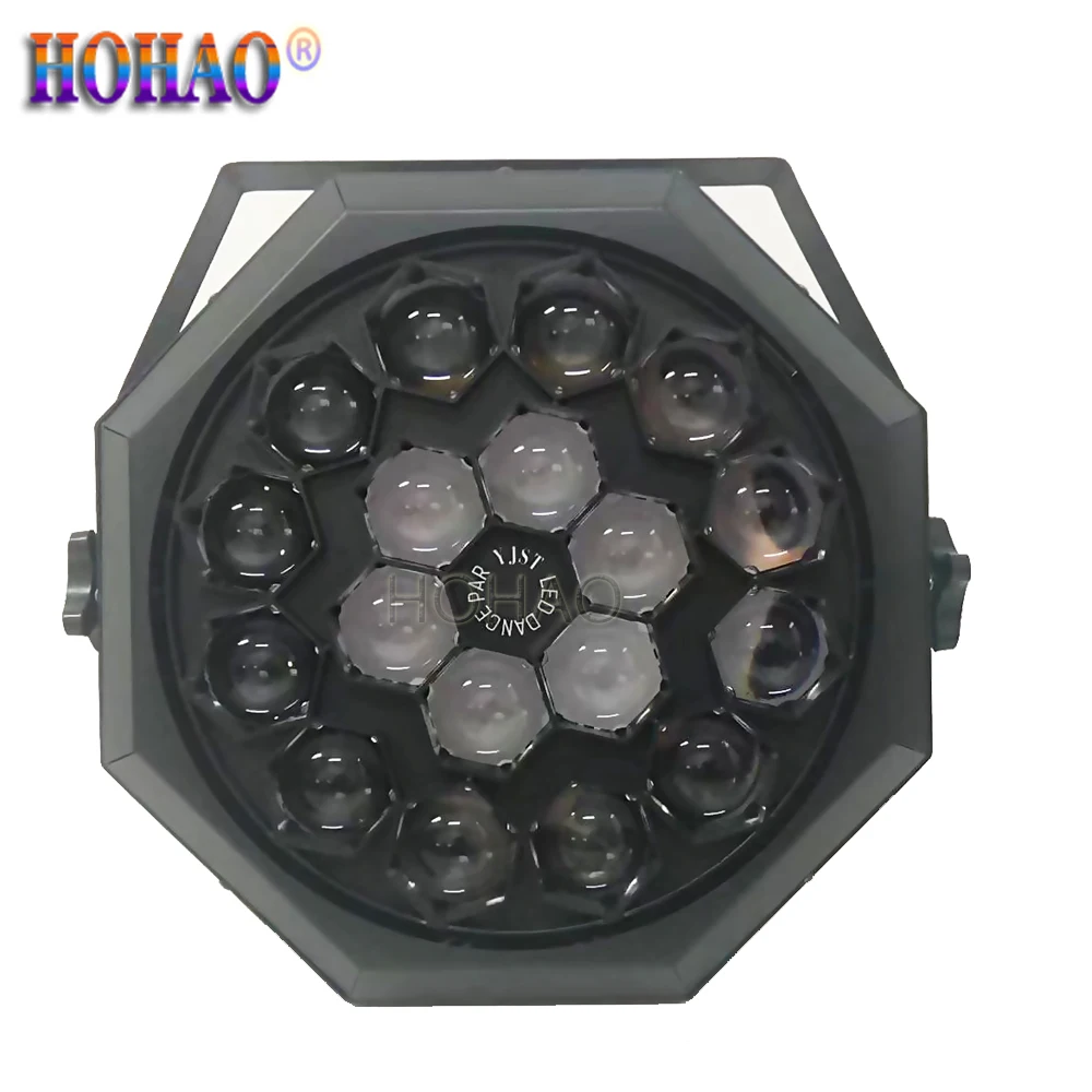 HOHAO New Arrival Led Bee Eyes Par 18pcs*12w Light RGBW 4in1 Colorful Disco Dj Bar Dmx512 Sound Music Ktv Culb 1 Year Warranty