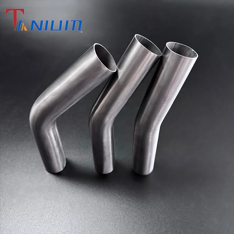 Customizable 1.5mm Thick 3 Inch Stainless Steel Exhaust Pipe Universal Mandrel Bends 90 180 Degree Elbow Parts for Car Modificat
