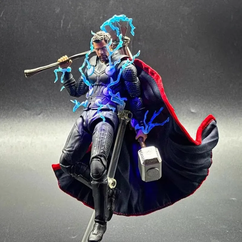 Marvel Avengers: Infinity War - часть I/II MAF104 Thor Odinson ПВХ Фигурка Коллекционная модель игрушки куклы 16 см