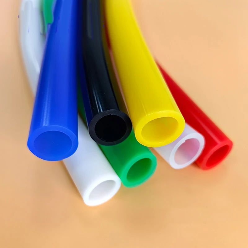 1M 12mmX16mm Small Soft Flexible Hollow Tube Colors Silicone Tube Food grade ,odorless for Medical Devices,Bottle Straw,Lighting