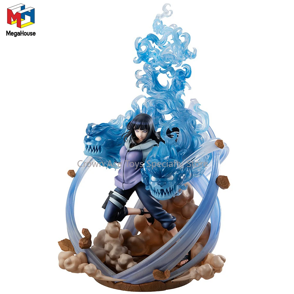 

MegaHouse Naruto GALS серия DX Hinata Hyuga Ver. Аниме фигурки героев манги renumber 3, 35 см, красивая модель, подарок, модные игрушки, подарки