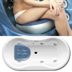 Booster Seat Hot Tub Spa Cushion Spa and Hot Tub Seat Pad Bath Spa Pad Inflatable and Water-Filled Dual Purpose Massage Cushion